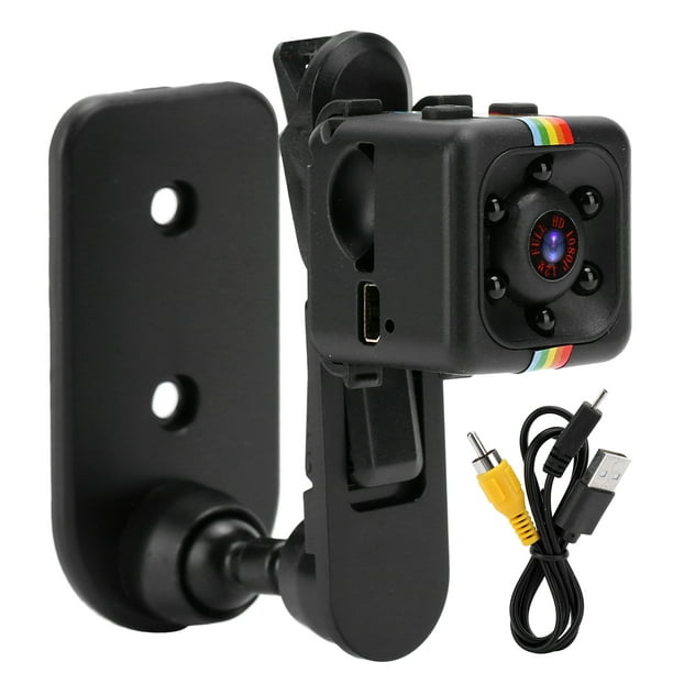 SQ11 Mini cámara 1080P videocámara portátil de visión nocturna grabadora de vídeo con detección de movimiento