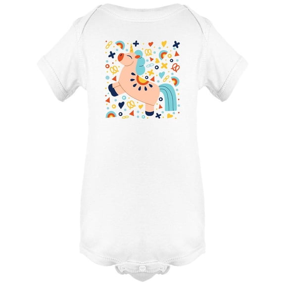 Unicorn Decorative Design Bodysuit Infant -Image by Shutterstock,  6 Months