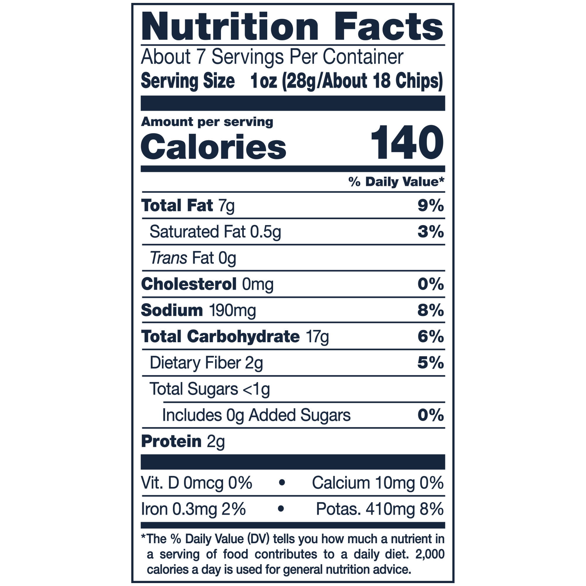(3 pack) Cape Cod Sea Salt & Cracked Pepper Chips, 7.5 oz Bag
