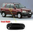 thumbnail image 5 of Auto Parts Outside Door Handle Black Car Accessories Exterior Parts Front Rear Left Right Plastic Replacement Rear Right, 5 of 8