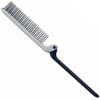 Kent KFM4 Anti-Static Hair Brush for Men - Folding Mini Hairbrush for Frizz-Free Styling and Daily Grooming, Made in England