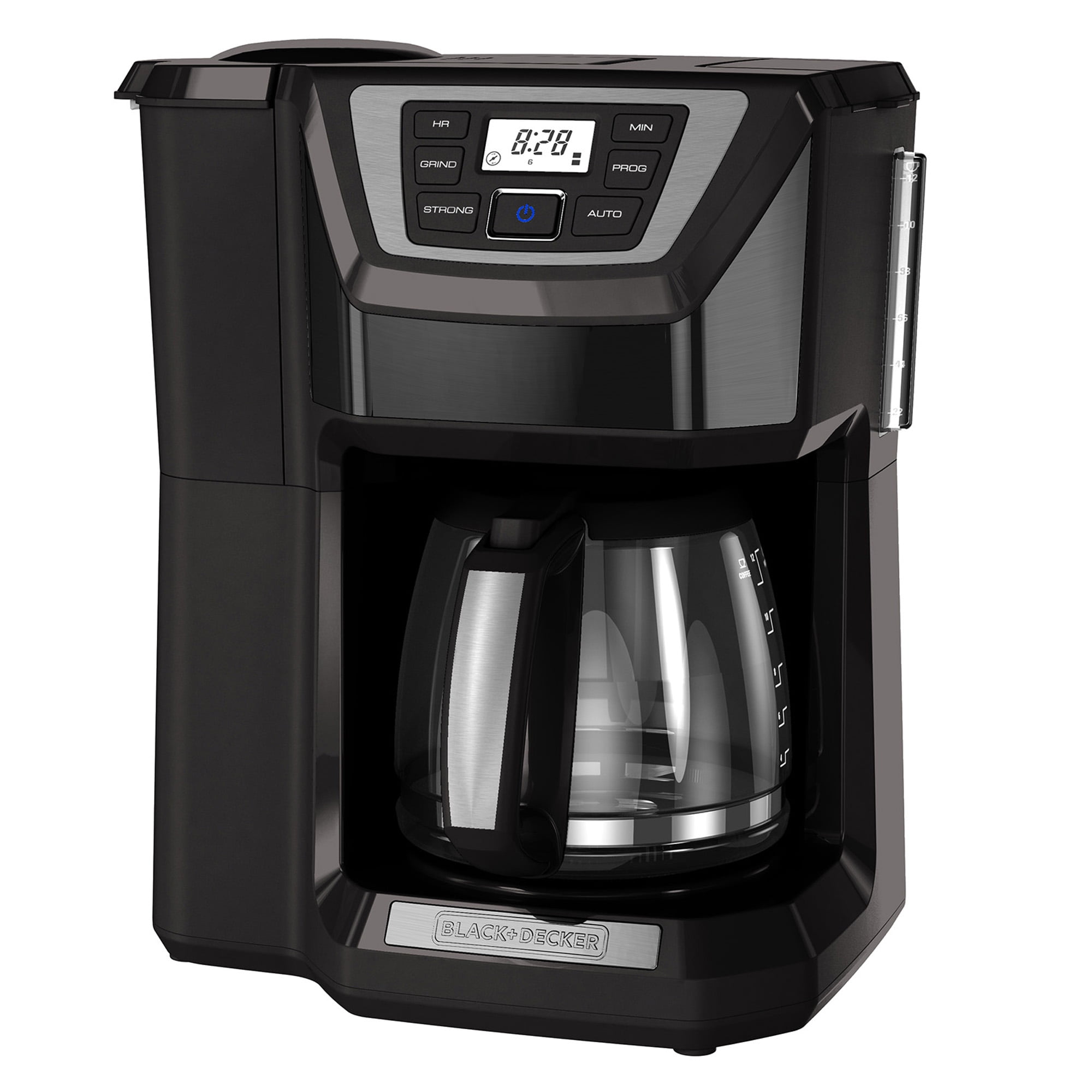 BLACK+DECKER 12Cup Mill & Brew Coffeemaker, Black, CM5000GD