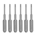 thumbnail image 1 of Uxcell 6 piezas de punta de destornillador ranurado SL1.5, vástago hexagonal de 5/32", longitud de 35 mm/1.4", punta plana magnética de acero S2 para reparaciones de precisión, 1 of 7