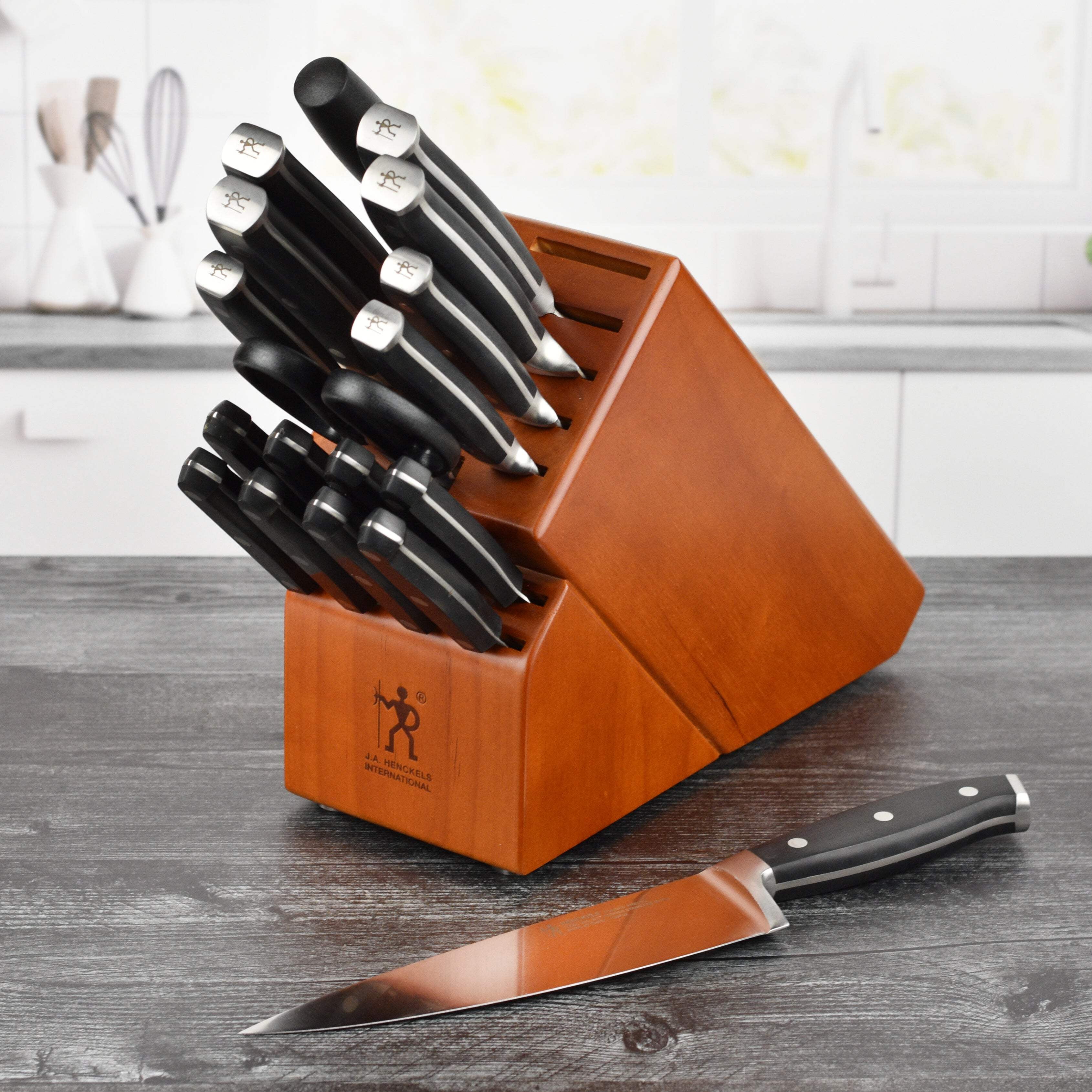 Henckels Forged Premio 19 Piece Knife Block Set