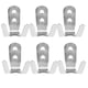 thumbnail image 4 of Stainless Steel Wall Mounted Hooks Heavy Duty Metal Coat Hangers for Bags, Towels & Clothes Easy Install, Rustproof Design for Bedroom, Bathroom, 4 of 4