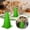 Green, variant on 9'' Dog Pee Post for Indoor Outdoor, Realistic Design Dog Potty Post for Small Medium Puppies Stable, Ventilated Easy to Clean Vented Traffic Cone Shaped for Pet Dog