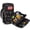 Black-Camo, variant on TRIPGEAR Heavy Duty 2 Compartments Tool Bag, Water Resistant Wide Mouth Utility Pouch
