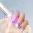 thumbnail image 5 of UV Gel Nail Stickers,Gel Nail Sticker Kit with Light,Nail Stickers for Gel Nails,DIY Gel Nail Stickers Starter Kit (2Set-C), 5 of 7
