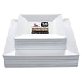 thumbnail image 1 of Platos Reutilizables Premium Berry Hip Blancos para Fiesta, 1 of 7