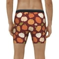 thumbnail image 4 of Salouo Happy Thanksgiving Day Pattern Men's Boxer Briefs, Soft & Breathable Underwear Elastic Waistband Briefs for Men,1-Pack, 4 of 7