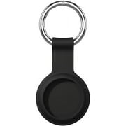 ACE Secure Holder Protector Case Compatible with Airtags Case with Key Chain Ring, Black