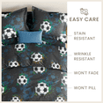 thumbnail image 5 of CGK Linens Kids Duvet Cover Set with Matching Pillowcases - Full Size, Midnight Kickoff, 5 of 6
