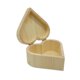 thumbnail image 1 of Caja de regalo para joyería de madera maciza en forma de corazón, soporte para pulsera, brazalete y pendientes., 1 of 6