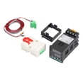 thumbnail image 1 of Domqga Temperature Humidity Monitor,Temperature Humidity Controller High Accuracy Digital Smart Monitor MH0348-DIN AC85‑265V,Smart Humidity Controller, 1 of 8