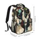 thumbnail image 2 of Disketp Colorful Bulldog Duo Mochila Estampada para Hombre y Mujer – Mochila Ligera Clásica con Múltiples Bolsillos para Universidad, Trabajo y Viajes-One Size, 2 of 5