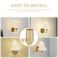 thumbnail image 4 of PBPBOX Sturdy Golden Light Socket with Knob for Kitchen and Party Decorations, 4 of 6
