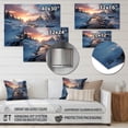thumbnail image 4 of Designart "Winter Landscape in a Frozen Wilderness II" Landscapes Metal Wall Decor, 4 of 5