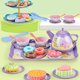 thumbnail image 5 of Juego de té para bebés y niños pequeños de CSCHome Juego de té para niñas y niños pequeños Juguetes con comida de juguete Galletas de postre Accesorios de cocina para juegos de simulación para niños, 5 of 8