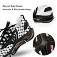 thumbnail image 7 of Palestinian Hatta Kufiya Folk Pattern Walking Shoes for Men Woman Lightweight Tennis Fashion Elastic Sports Shoes Cushion Basketball Shoes, 7 of 7