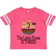 thumbnail image 3 of Inktastic Pirate 3rd Birthday Party Boys Boys Toddler T-Shirt, 3 of 5