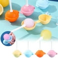 thumbnail image 4 of WKSCLPAI 2Pc Creative Lollipop Popsicle Molds Clearance,BPA-Free Homemade Popsicle Molds,Food-Grade Silicone Ice Pop Cream Molds,DIY Ice Pop Mold for Kids Adult Teens,Blue, 4 of 6