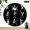 10x10in, variant on NIANHE 1pc Rock Band Skeleton Silhouette Theme Wall Clock Battery Operated, 10 inch Decor Gift Lobby Corridor Dining Room Bedroom Office Classroom