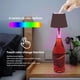 thumbnail image 4 of Lámpara LED para botella de video, lámpara para recargable para botella de video, 3 temperaturas de color rgb atenuaciotúa continua lámpara inalmbrica para botella, 4 of 7