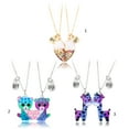 thumbnail image 3 of ZPAQI 2Pcs/Set Heart Pendant Magnet Matching Necklaces for Friend Gift BFF Necklace, 3 of 19