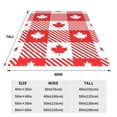 thumbnail image 3 of Vsdgher Maple Leaves1 Ultra-Soft Micro flannel Blanket Throw Blankets for Couch Sofa, Bed (4 sizes)-40"x30", 3 of 7