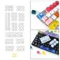 thumbnail image 4 of KLKCMS Moule à Clés en Résine Fait Main Transparent Époxy Outils pour Chat 7 Pcs, 4 of 9