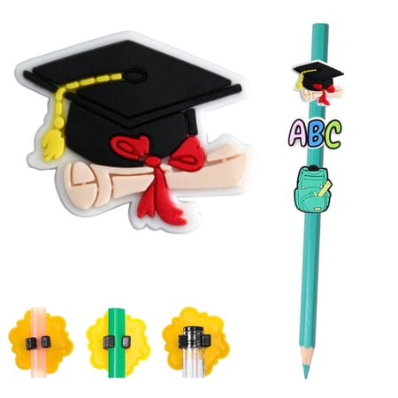 NANDIYNZHI Pencil Toppers Cute Cartoon Theme Pencil Topper for Pencil Decoration Cute Classroom Stationery Decorations Classroom Prizes Classroom Supplies for Teachers Style A