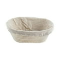 thumbnail image 4 of AMERTEER Promotion clearance!Durable Low Oval Rattan Brotform Banneton Cane Bread Food Proofing Liner Basket Storage B1, 4 of 5