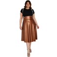 thumbnail image 1 of Vestido/Falda juvenil Roman Fashion/Tallas Extras, 9510 (Café) cafe 40 Roman Fashion F-RF-9510-CAFÉ, 1 of 6