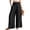 Black, variant on Linen Pants for Women Wide Leg 2026 Spring Summer Casual High Waisted Lightweight Flowy Palazzo Pants with Pocket Black M