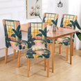thumbnail image 2 of Yayeee 2 Pack Dining Chair Covers Stretch Parson Chairs Slipcovers Seat Protector, Pink Sunset, 2 of 6