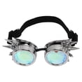thumbnail image 2 of Gafas Steampunk, PC ABS Rave Goggles Steam Punk Goggle Con Banda Elástica para la decoración del Partido, 2 of 7