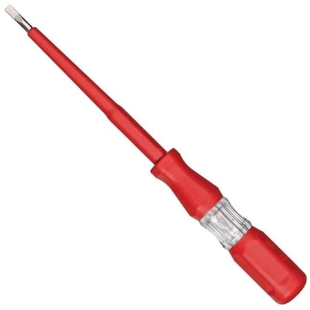 UPC: 0840921120759 | VESSEL WOOD-COMPO Non-Slip Tang-Thru Screwdriver (-6×150 (1/4 x6 ) 330S6150)