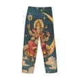 thumbnail image 6 of Balery X-mas and New Year print Men's Pajama Pants,Ultra Lightweight Pjs,Lounge Pant-Medium, 6 of 9