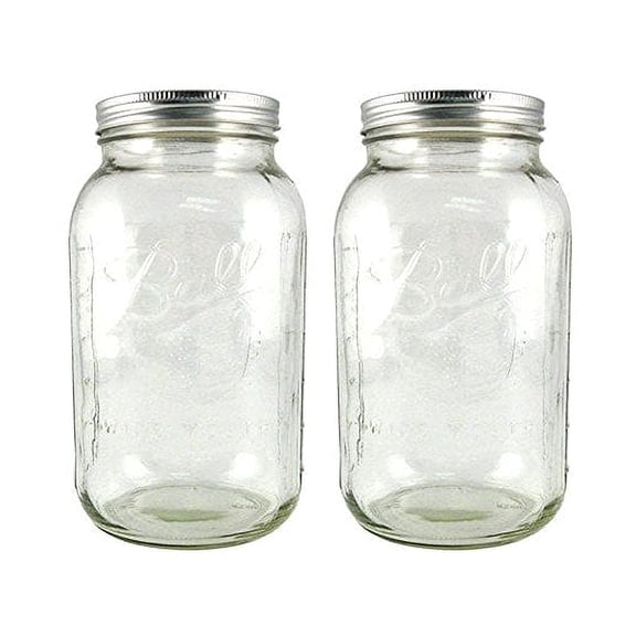 Ball 64 ounce Jar, Wide Mouth, Set of 2