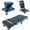 Blue-3 in 1, variant on WheelX Mechanic Creeper 36 inches 2-in-1 Z Seat with Brake,340 lbs Capacity,Foldable Garage Chair Adjustable Rolling Folding Lay Down/Sit Car Repair