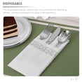 thumbnail image 3 of TABLETREANDS 25Ud Servilletas Para Y Banquete Plateadas Con Chic Para De, 3 of 8