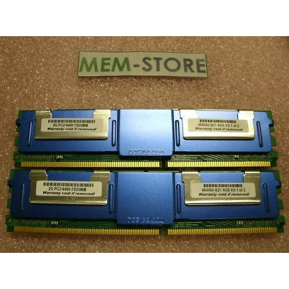 484060-B21 4GB (2x2GB) FBDIMM PC2-6400 Memory HP xw8600 (3rd Party)