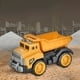 thumbnail image 5 of Modelo de juguete de vehículo de ingeniería | Camión de construcción con motor de inercia | Gran aleación amarilla y plástico de 7.87" | Juego de rompecabezas duradero de playa y caja de arena | 1, 5 of 5