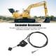 thumbnail image 4 of Cable De Control Del Acelerador, Cable Del Acelerador De Excavadora Instalación Simple Y Duradera Aplicación Amplia Para Camión Mezclador, 4 of 7