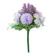 thumbnail image 1 of Ramo de flores de simulación nupcial rosa de tela artificial Arreglo de decoración floral para fiestas kenally HA7934-00B, 1 of 6