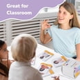 thumbnail image 5 of Chefan Asl Flash Cards Tarjetas Flash De Lenguaje De Señas Americano Para Adultos Tarjetas Asl Para Niños Aprenda Lenguaje De Señas Para Principiantes Tarjetas De Comunicación De Educación Especial Y, 5 of 5