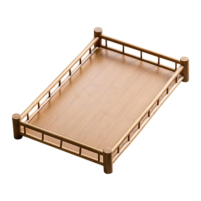 Bandeja para servir accesorios de té portátiles para cenas, restaurantes, decoración del hogar M