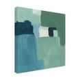 thumbnail image 2 of Victoria Barnes 'Teal and Sage II' Canvas Art, 2 of 4