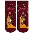 thumbnail image 2 of DreamWorks Girls Spirit Socks 3 Pack Pink Sizes 5 - Adults 4, 2 of 3
