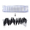 thumbnail image 4 of Hyasfey Boîte de Rangement pour Tondeuse à Cheveux avec 10 Compartiments Étanche Transparent Plastique Guide Peigne Boîte de Rangement, 4 of 8